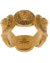 Versace - `Medusa` Ring - Lyst