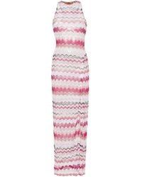 Missoni - Zigzag Pattern Long Cover Up - Lyst