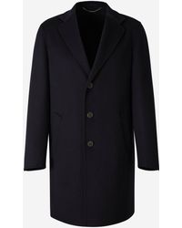 Canali - Wool Knitted Coat - Lyst