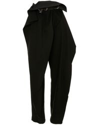 JW Anderson - Fold-over Tapered Trousers - Lyst