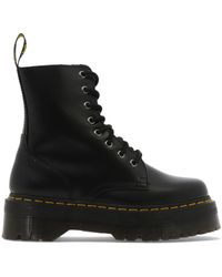 Dr. Martens - 1460 Women's Smooth Leather Lace Up Boots Black - Lyst