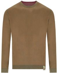 Bob - Bart Brown Pink Reversible Crewneck Pullover - Lyst