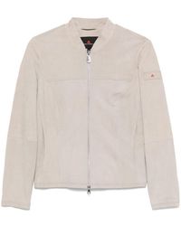 Peuterey - Suede Leather Jacket - Lyst