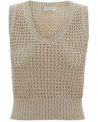 Brunello Cucinelli - Tops - Lyst