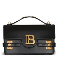 Balmain - B-buzz 24 Leather Shoulder Bag - Lyst