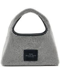 Marc Jacobs - The Sack Crystal Embellished Mini Hobo Bag - Lyst