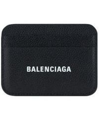 Balenciaga - Leather Cash Card Holder - Lyst