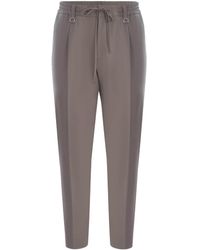 Paolo Pecora - Trousers Dove - Lyst