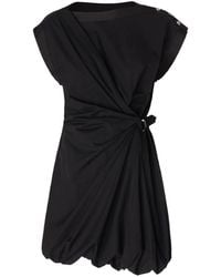 Pinko - Elliot Ruched Short Dress - Lyst