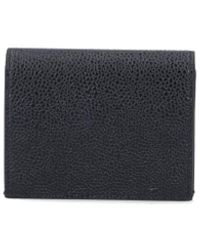 Thom Browne - Leather Bifold Wallet - Lyst