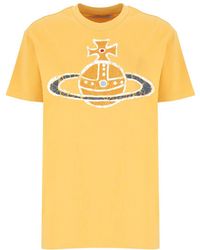 Vivienne Westwood - T-shirts And Polos Yellow - Lyst