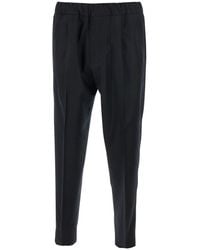 Low Brand - Pants With Elastic Waist - Lyst