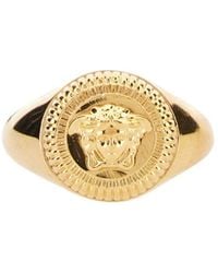 Versace - Medusa Biggie Ring - Lyst