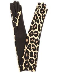 Dries Van Noten - Leopard-Print Calf Hair Gloves - Lyst