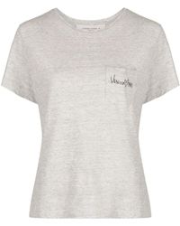 Golden Goose - Journey W`s Slim Short Sleeves T-shirt Clothing - Lyst