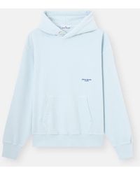 Stone Island - 6100027 Brushed Organic Cotton Fleece Marina - Lyst