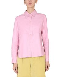 Alysi - Leather Jacket - Lyst