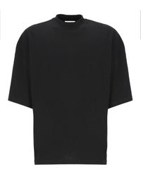 Jil Sander Cotton Oversize T-shirt - Black