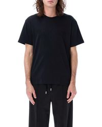 JW Anderson - T-Shirt With Logo Embroidery - Lyst