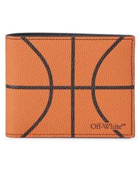 Off-White c/o Virgil Abloh - Off- Basketball Billfold Wallet - Lyst