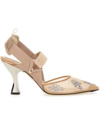 Fendi - Slingback "Hummingbird Lite" - Lyst
