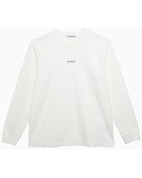 Acne Studios - Classic T-shirt With Logo - Lyst