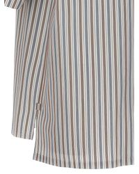 Lanvin - Asymmetric Striped Shirt Shirt, Blouse - Lyst