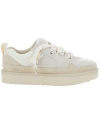 UGG - 'Lo Lowmel' Sneakers With Mesh Inserts And Logo On The Side - Lyst