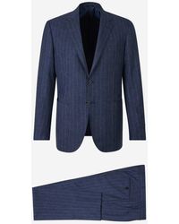 Sartorio Napoli - Striped Wool Suit - Lyst