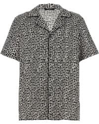 Balmain - Monogram Shirt, Blouse - Lyst