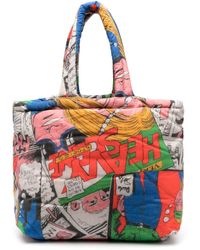 ERL - Graphic-print Tote Bag - Lyst