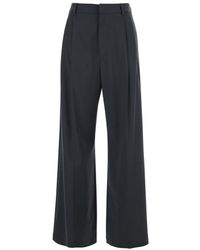 Tela - 'Niside' Trousers With Belt Loops And Pleats On The Front - Lyst