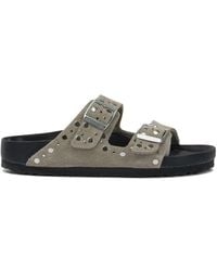 Birkenstock - "Arizona Rivet Exquisite" Sandals - Lyst