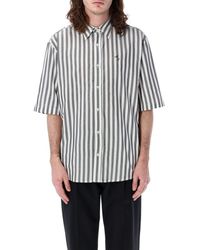 Acne Studios - Stripe Button-up Shirt - Lyst