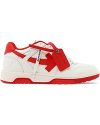 Off-White c/o Virgil Abloh "out Of Office" Trainers - Red