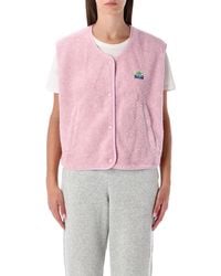 American Vintage - Hoktown Fleece Vest - Lyst