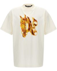 Palm Angels - Burning Monogram Sweater, Cardigans - Lyst