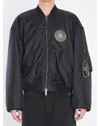 Balenciaga - Large Fit Bomber Jaket - Lyst