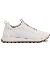 Brunello Cucinelli - Bead-Embellished Low Top Sneakers - Lyst