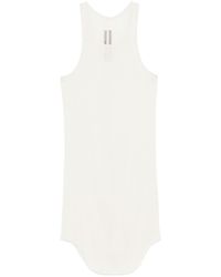Rick Owens - Ribbed Tank Top - Lyst