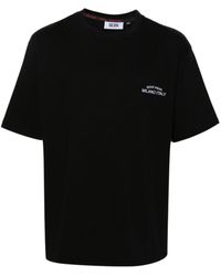 Gcds - Cotton T-Shirt With Logo Embroidery - Lyst