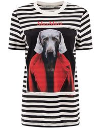 Max Mara Lillo Dog Print Hoodie in Black | Lyst