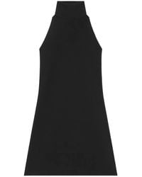 Courreges - Short Dress With Halter Neck - Lyst