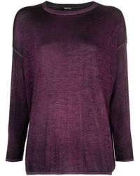 Avant Toi - Boat Neck Off Gauge Pullover Clothing - Lyst