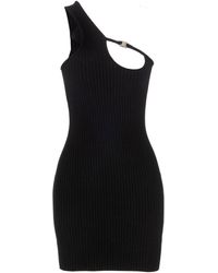 1017 ALYX 9SM - Black Viscose Stretch Mini Dress - Lyst