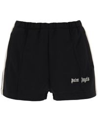 Palm Angels - Track Shorts With Contrast Bands - Lyst
