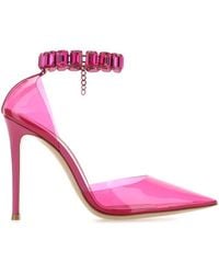 Gianvito Rossi - Fuchsia Pvc Pumps - Lyst