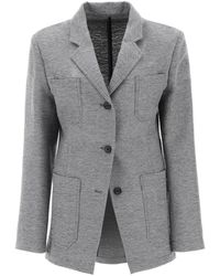Totême - Deconstructed Single Breasted Blazer - Lyst