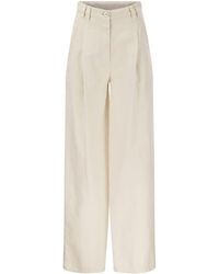 Brunello Cucinelli - Relaxed Trousers - Lyst
