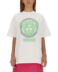 Versace - Medusa Logo T-Shirt - Lyst